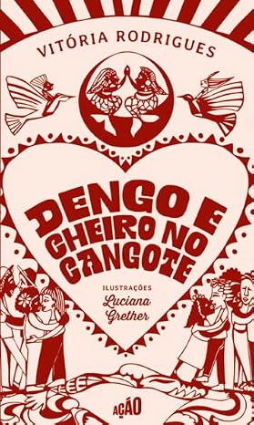 Capa do livro Dengo e Cheiro no Cangote, de Vitória Rodrigues